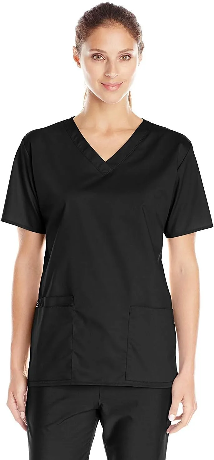 WonderWink Plus Size Women's V-Neck Top