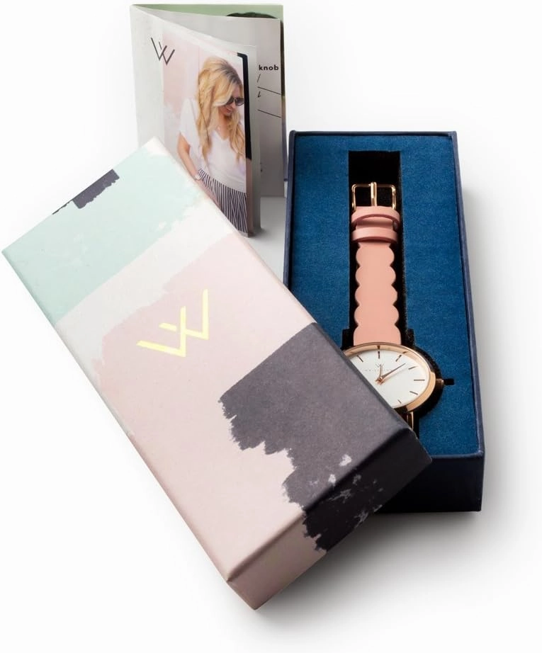 Wristology 2 Sizes Numbers Watch Metal Mesh Band - Interchangeable Stainless Steel Strap - Easy to Read Analog Nurse Watch with Second Hand for Women, Men, Nurses, Teachers