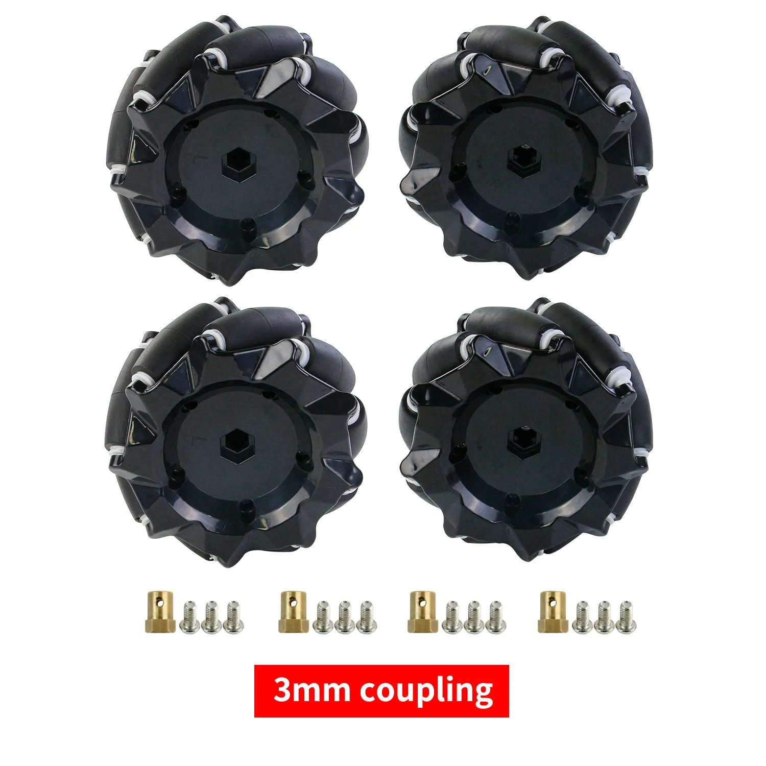 Yahboom Mecanum Wheel Kit for DIY robot or programmable smart car