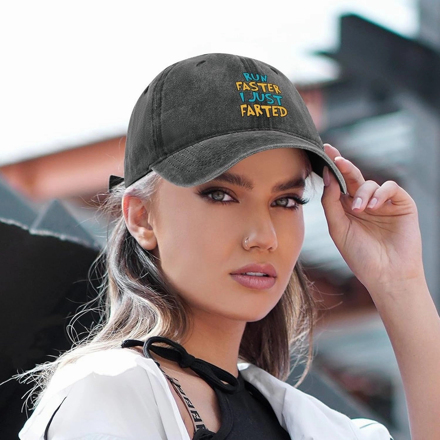 Yepp I Just Farted Classic Baseball Cap Vintage Adjustable Golf Dad Hat for Men Women