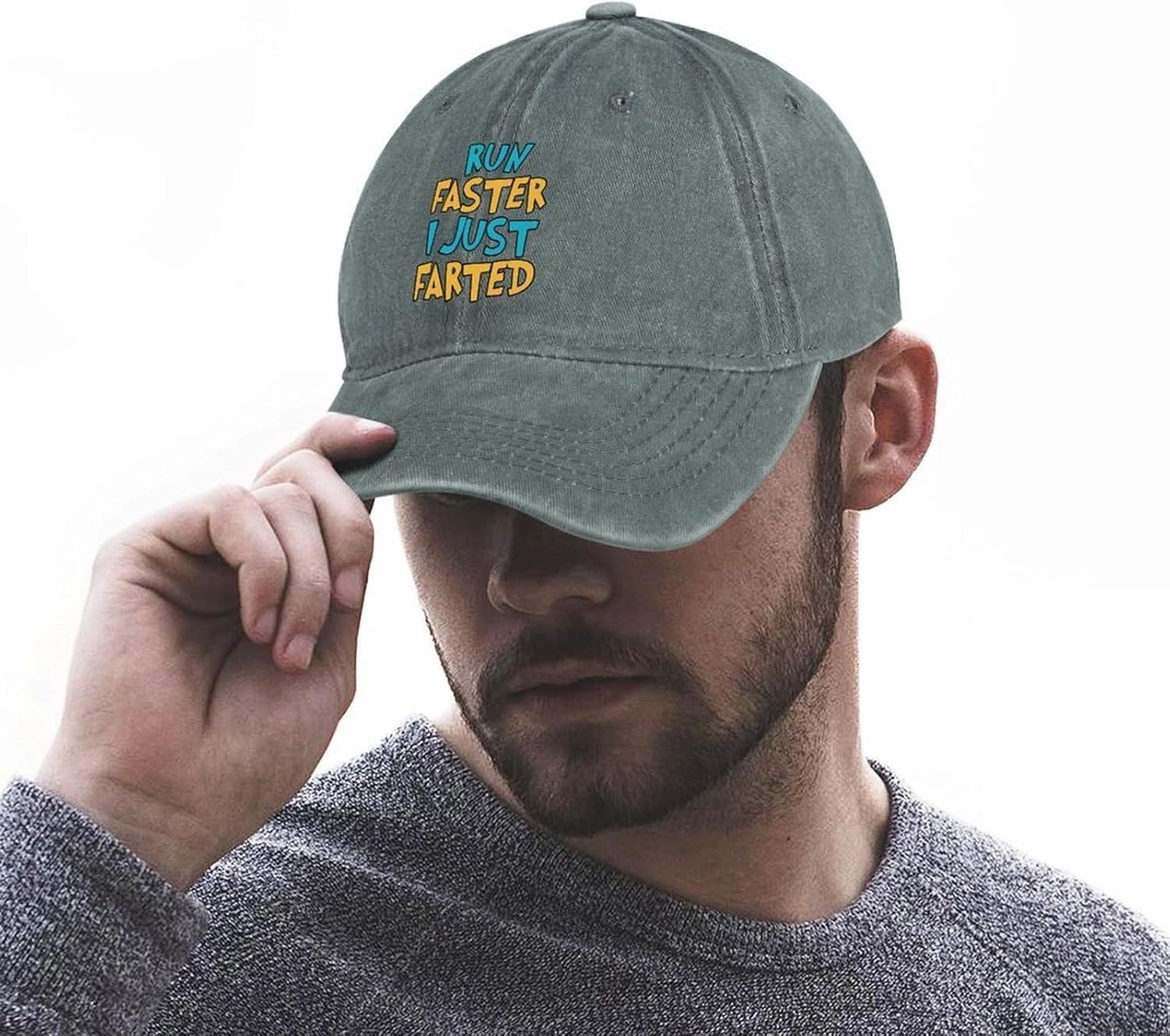 Yepp I Just Farted Classic Baseball Cap Vintage Adjustable Golf Dad Hat for Men Women