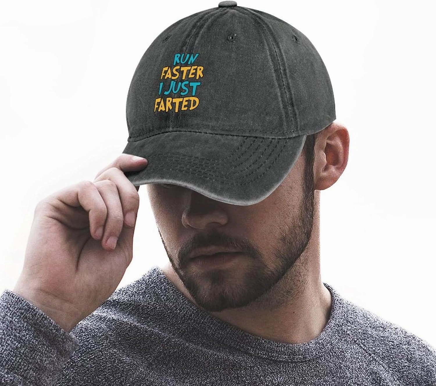 Yepp I Just Farted Classic Baseball Cap Vintage Adjustable Golf Dad Hat for Men Women