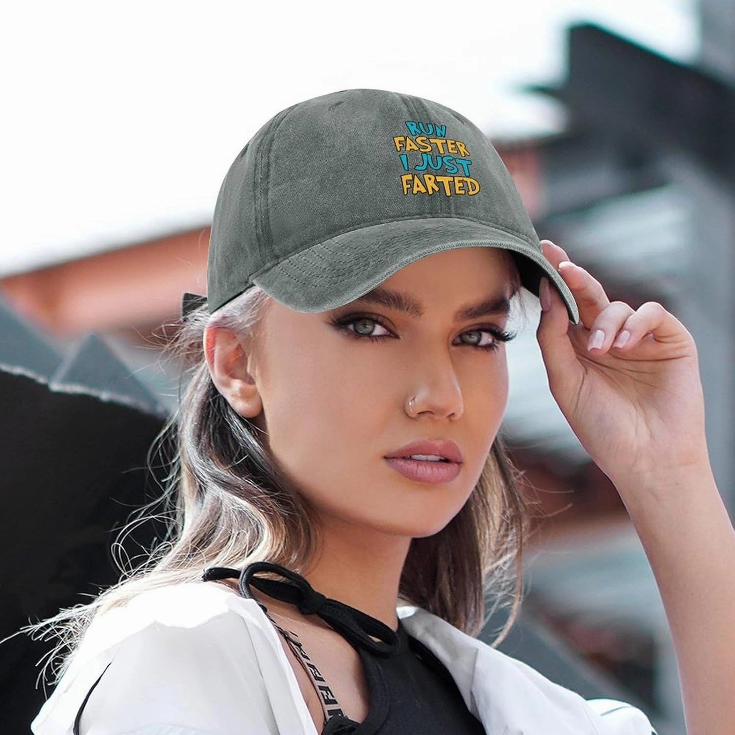 Yepp I Just Farted Classic Baseball Cap Vintage Adjustable Golf Dad Hat for Men Women
