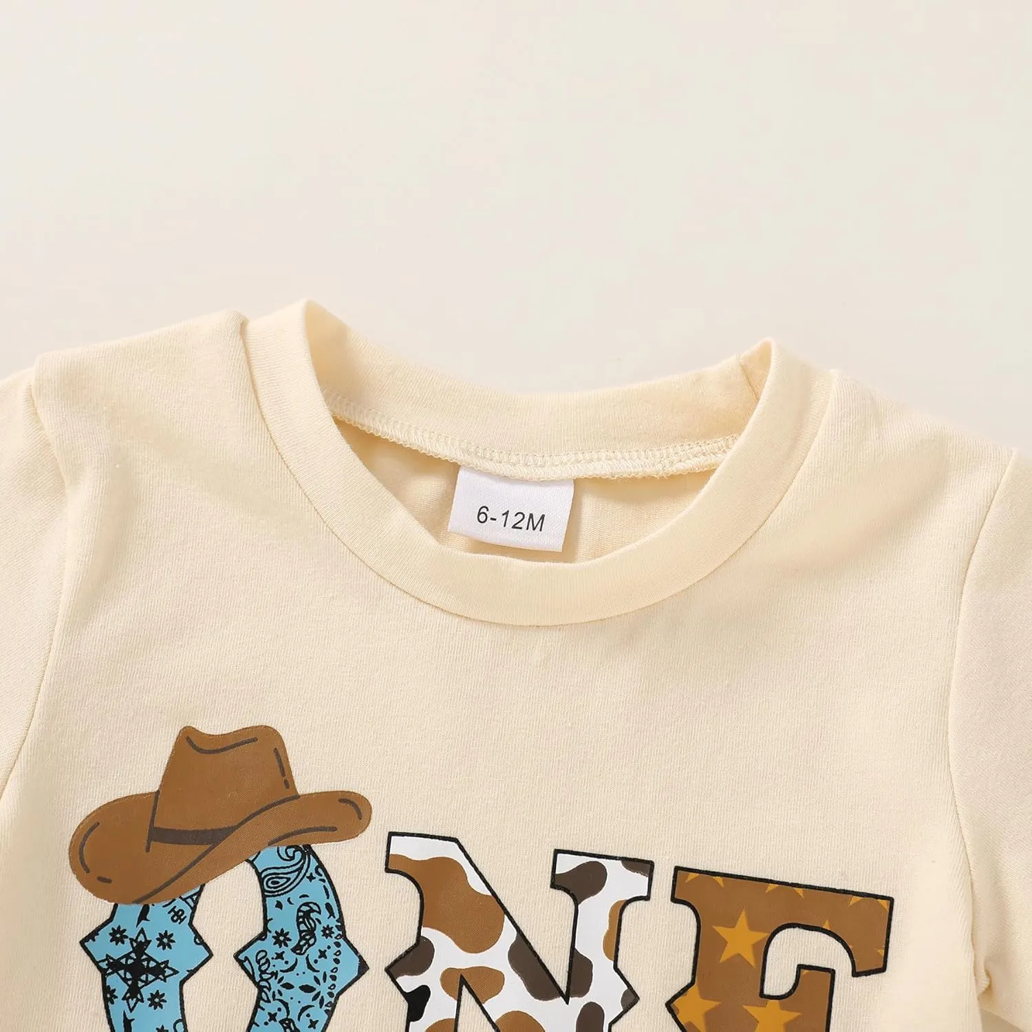 YOUNGER TREE Baby Boy Clothes 1 Year Old Clothes First Birthday Outfit Boy Short Sleeve T-Shirt Infant Summer Outfits