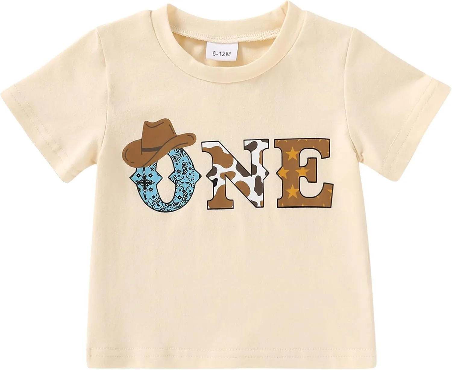 YOUNGER TREE Baby Boy Clothes 1 Year Old Clothes First Birthday Outfit Boy Short Sleeve T-Shirt Infant Summer Outfits