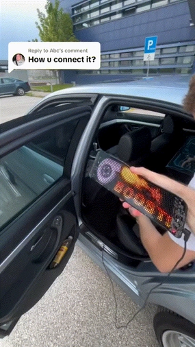 𝐺𝑙𝑜𝑤𝑀𝑜𝑡𝑖𝑜𝑛 | Customizable Car Display