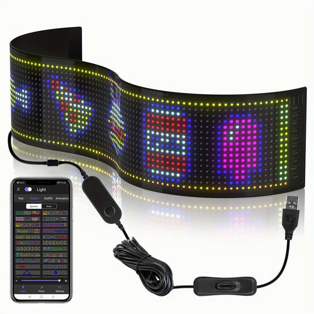 𝐺𝑙𝑜𝑤𝑀𝑜𝑡𝑖𝑜𝑛 | Customizable Car Display